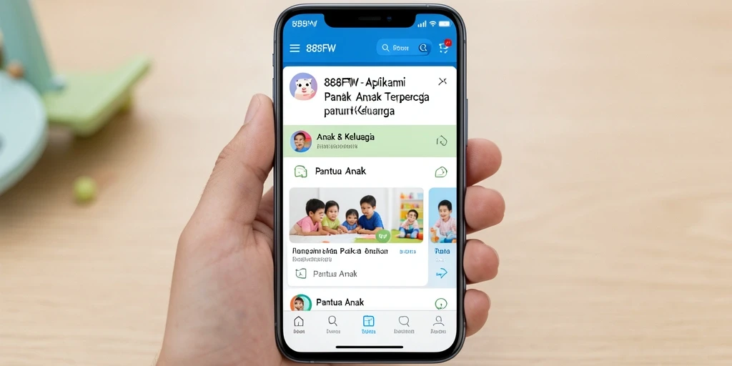 Antarmuka aplikasi 888FW yang intuitif dan fungsional.